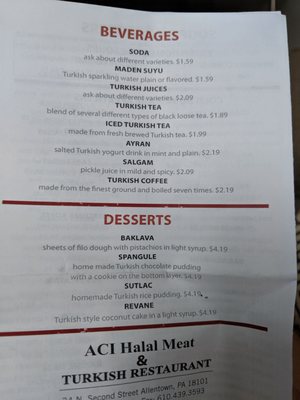 Menu photo 7 Aci Halal Allentown, PA