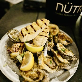 Salty Pearl Raw Bar - Chargrilled Oysters sampler - Seafood Near Me - Pensacola, Florida