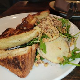 Grilled cheese and salad Grilled cheese and salad