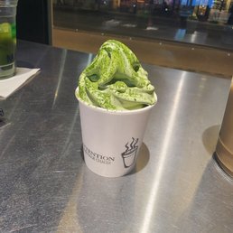 Matcha Soft Serve Ice Cream