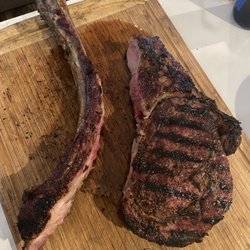 Pure Country Meats - Reverse smoke seared this guy.