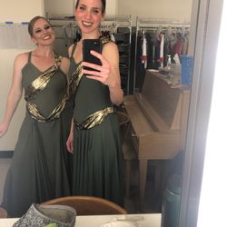 Ballet Theatre San Luis Obispo - Backstage with dance friends. The community at BTSLO is fun and encouraging, it's easy to make new friends.