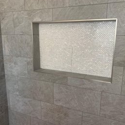 Look at how crooked the right side of this niche is. Look at how crooked the right side of this niche is.