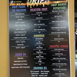 Burnin Barber-Que And More - Menu