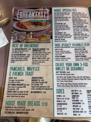 Menu photo 2 Rosie's Cafe Tahoe City, CA