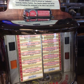 Silver Diner - Seeburg jukebox. - New American Near Me - Waldorf, Maryland