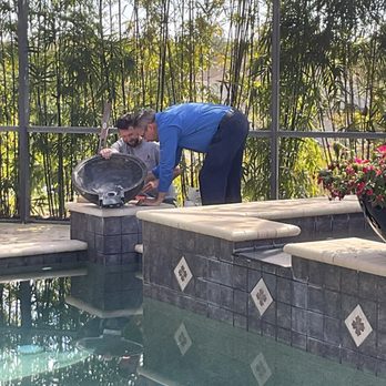 Sea Breeze Pools - Repairing water leaking water bowls - Pool & Hot Tub Service Near Me - Sorrento, Florida Sea Breeze Pools - Repairing water leaking water bowls - Pool & Hot Tub Service Near Me - Sorrento, Florida