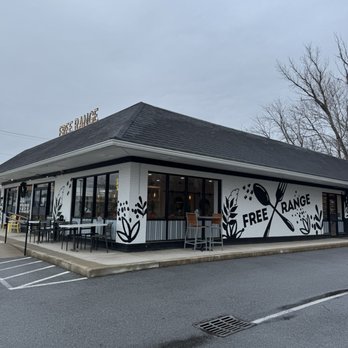 Free Range Cafe - the front of the restaurant - Salad Near Me - Hagerstown, Maryland