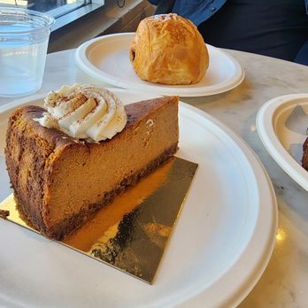 JL Patisserie - Pumpkin cheesecake  and chocolate croissant - Bakeries Near Me - Phoenix, Arizona