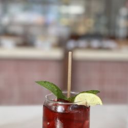 Sesame - Iced Hibiscus tea