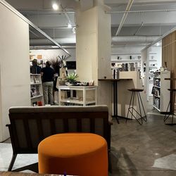 Usagi NY - Interior.  Very chic bookstore/gallery/eatery