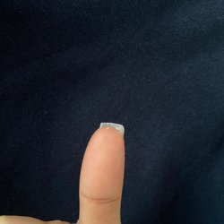 Nails by Sunshine - Look how short the nails are compared to each other