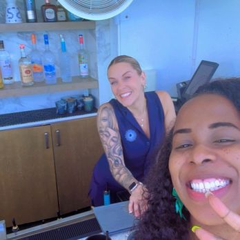 Nubé Rooftop - This is the bartender Lisa and I she is absolutely amazing - Lounges Near Me - Fort Lauderdale, Florida Nubé Rooftop - This is the bartender Lisa and I she is absolutely amazing - Lounges Near Me - Fort Lauderdale, Florida