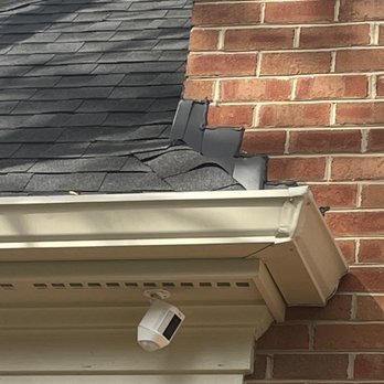 H&S Roofing and Gutter - note the bubbling and bulling away from the brick - Roofing Near Me - Charlotte, North Carolina H&S Roofing and Gutter - note the bubbling and bulling away from the brick - Roofing Near Me - Charlotte, North Carolina