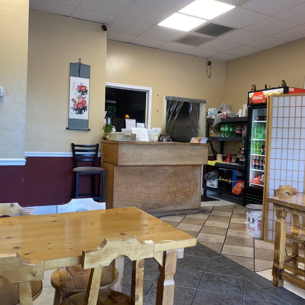 China Dragon Restaurant - Inside Tables, counter, whole restaurant - Chinese Near Me - Gulf Shores, Alabama