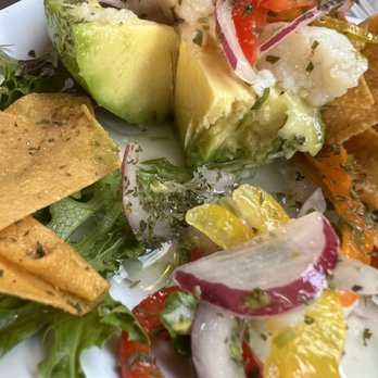 Torres' Place - Ceviche stuffed avocado - so much freshness! - Bars Near Me - Carolina, Puerto Rico