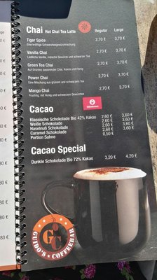 Menu photo 4 Guido's Coffeebar Rostock, MV
