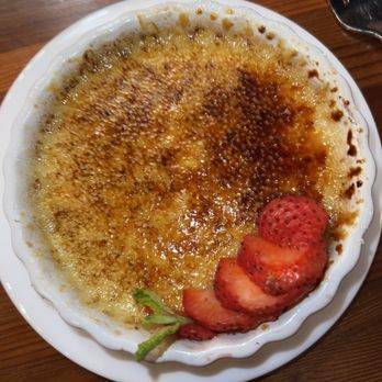 Moonstone Grill - Creme brulee. - Seafood Near Me - Trinidad, California