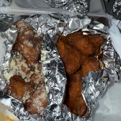 Ceparano's New York Style Pizza - Garlic Parmesan/buffalo Boneless Wings