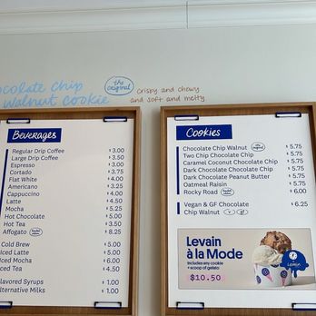 Levain Bakery - Georgetown, D.C - Menu - Bakeries Near Me - Washington, DC, District of Columbia
