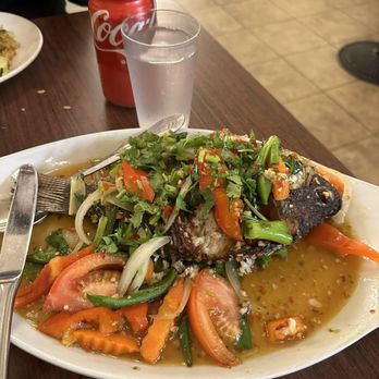 Sai Jai Thai Restaurant - Fried Tilapia - Thai Near Me - San Francisco, California Sai Jai Thai Restaurant - Fried Tilapia - Thai Near Me - San Francisco, California