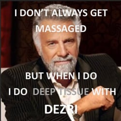 Dezri Therapeutic Massage - Well ...there you go!