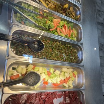 Ta'bleyah Mediterranean Cuisine - Different salads like tabouleh - Mediterranean Near Me - Spring, Texas
