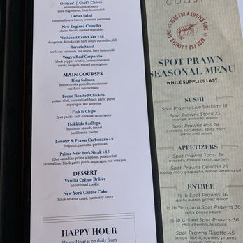 Coast - Seafood Near Me - Vancouver, British Columbia
