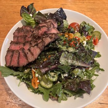 Tender Greens - grilled mediterranean steak salad - Salad Near Me - San Diego, California Tender Greens - grilled mediterranean steak salad - Salad Near Me - San Diego, California