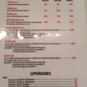 Wink Eyelash Extensions - Menu - Eyelash Service Near Me - New York, New York Wink Eyelash Extensions - Menu - Eyelash Service Near Me - New York, New York