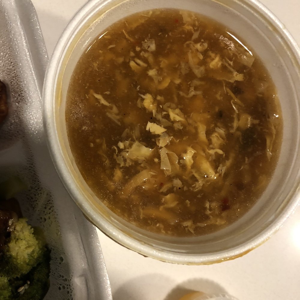 Hunan Chef - Hot & Sour soup with my lunch - Chinese Near Me - Cedar Park, Texas Hunan Chef - Hot & Sour soup with my lunch - Chinese Near Me - Cedar Park, Texas