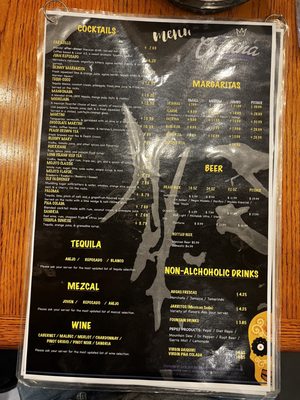 Menu photo 2 La Catrina Troy, OH