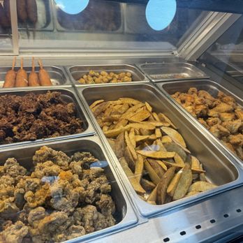 Pantry Fried Chicken - Gizzards, livers, corn dogs... so many amazing choices! - Chicken Shop Near Me - Greensboro, North Carolina Pantry Fried Chicken - Gizzards, livers, corn dogs... so many amazing choices! - Chicken Shop Near Me - Greensboro, North Carolina