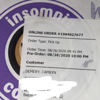 Insomnia Cookies - PICK UP TIMES - Desserts Near Me - Baton Rouge, Louisiana
