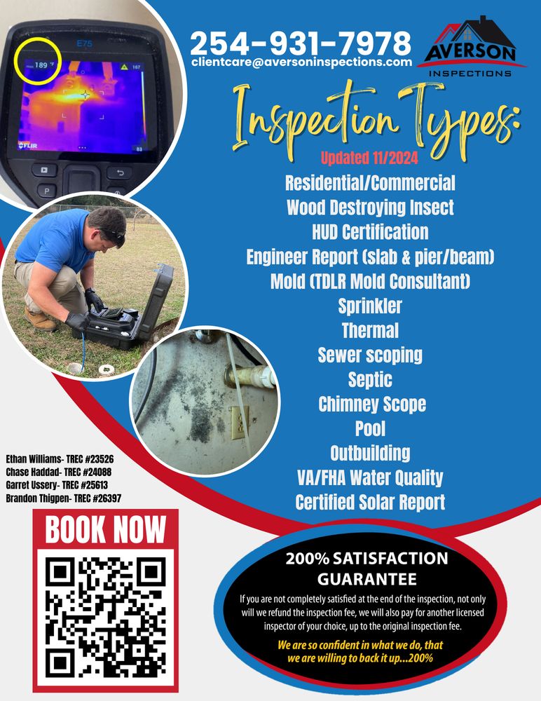 Averson Inspections - mold inspector in Salado, TX