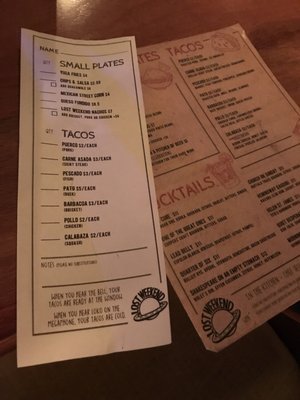Menu photo 3 Lost Weekend West Palm Beach, FL