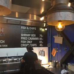 The Fish Project - Menu