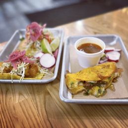 Quesa-birria Taco