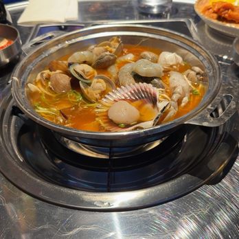 Cho Jang - Seafood ramen that comes with the combo - Korean Near Me - Las Vegas, Nevada