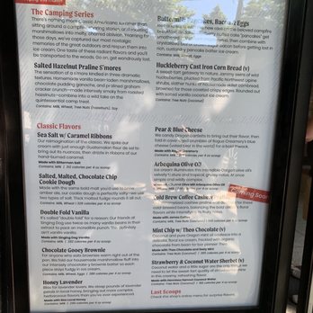 Salt & Straw - Menu (as of August 2020) - Ice Cream & Frozen Yogurt Near Me - Seattle, Washington