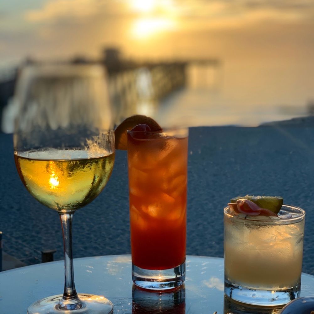Fins At Sharky's - Happy hour drinks for 6$ each - Steakhouses Near Me - Venice, Florida