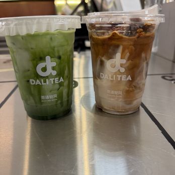 Dali Tea - Matcha latte and Honeycomb Latte - Bubble Tea Near Me - Hayward, California