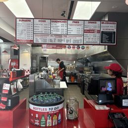 At the place