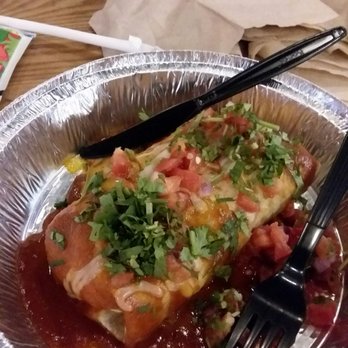 Tortilla Ranch Mexican Grill - Wednesday Special enchilada burrito - Mexican Near Me - Overland Park, Kansas