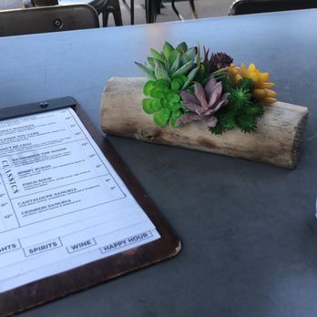 1909 - Lunch menu & pretty patio centerpiece - Bars Near Me - Temecula, California 1909 - Lunch menu & pretty patio centerpiece - Bars Near Me - Temecula, California