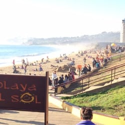 Playa El Sol - Playa típica de Viña del Mar, pegada a la feria artesanal