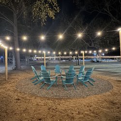 Palmetto Shores RV Resort - Community fire pit