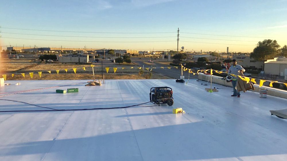 Slide of Rooftop Restoration
