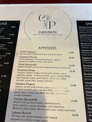 Menu photo 3 Cafe Pesto's Farmington, CT Menu photo 3 Cafe Pesto's Farmington, CT