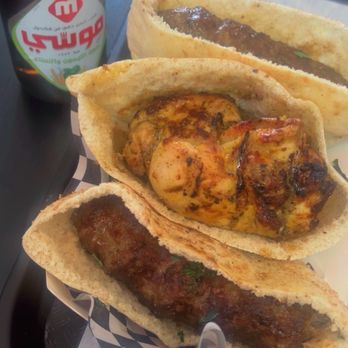 Tasa2Go - Beef Kofta - X4 Chicken Kabab Sandwich - Egyptian Near Me - Fullerton, California